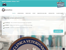 Tablet Screenshot of mascotas24horas.com.co